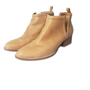 Jeffery‎ Campbell Muskrat Booties Tan Brown 7 Neutral Western Ankle Chic Boho